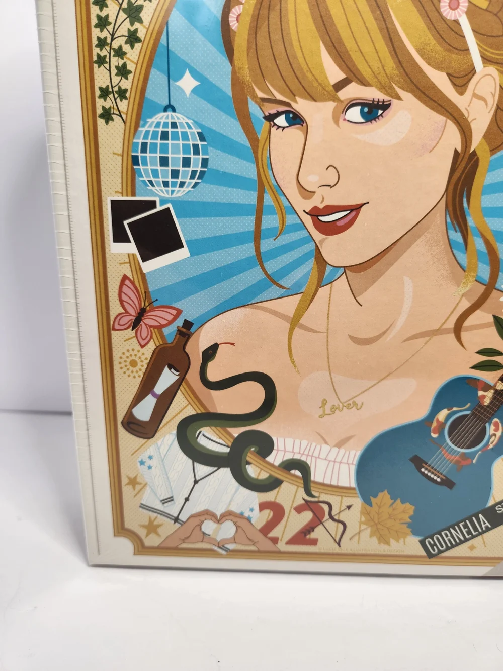 True South 500 Piece Portrait Puzzle With Artwork By Lucie Rice Of Taylor Swift